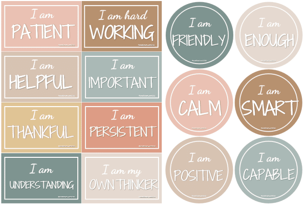 resources for positive affirmation